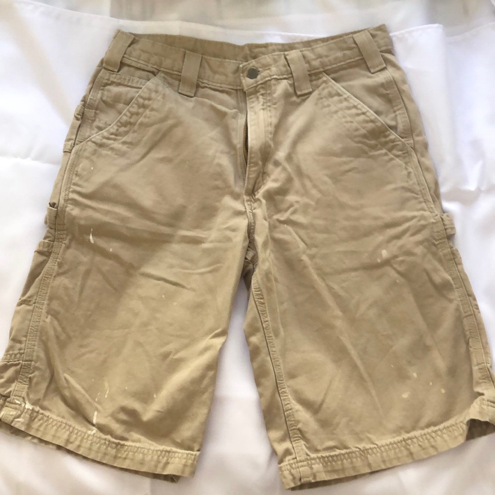 Carhartt tan shorts